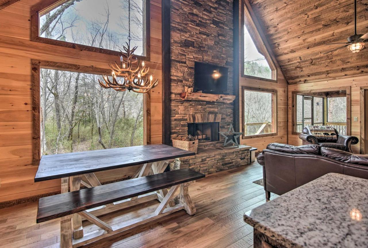 Modern Murphy Cabin With Nottely River Views! المظهر الخارجي الصورة