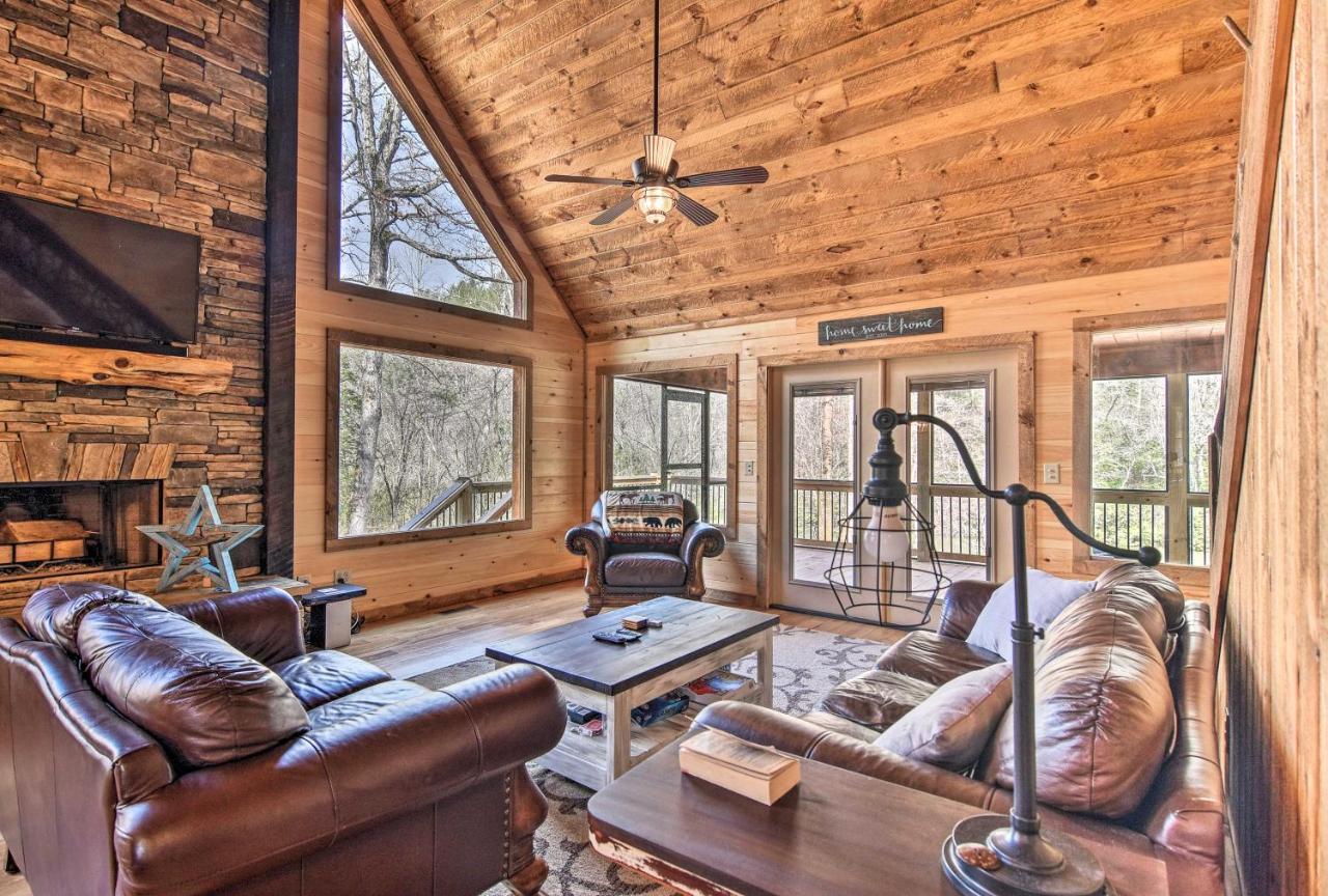 Modern Murphy Cabin With Nottely River Views! المظهر الخارجي الصورة