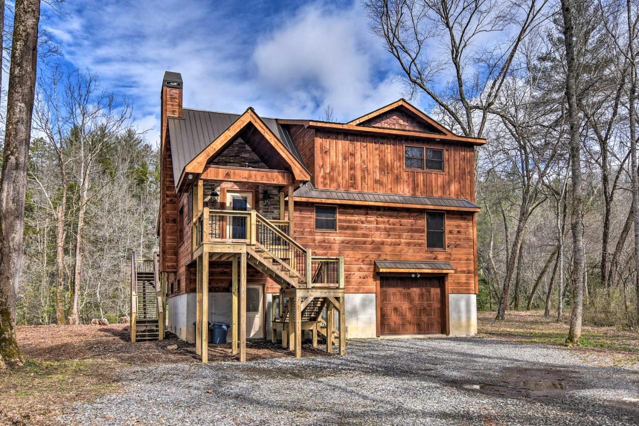 Modern Murphy Cabin With Nottely River Views! المظهر الخارجي الصورة