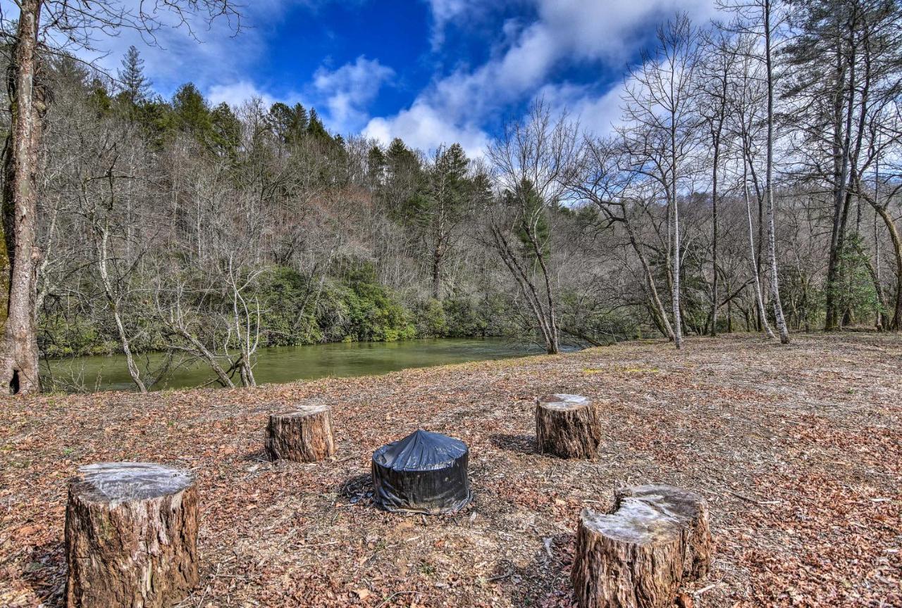 Modern Murphy Cabin With Nottely River Views! المظهر الخارجي الصورة