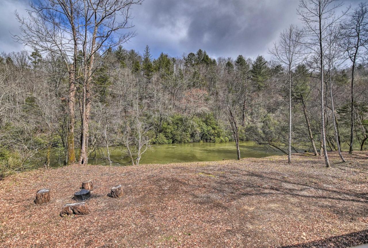 Modern Murphy Cabin With Nottely River Views! المظهر الخارجي الصورة