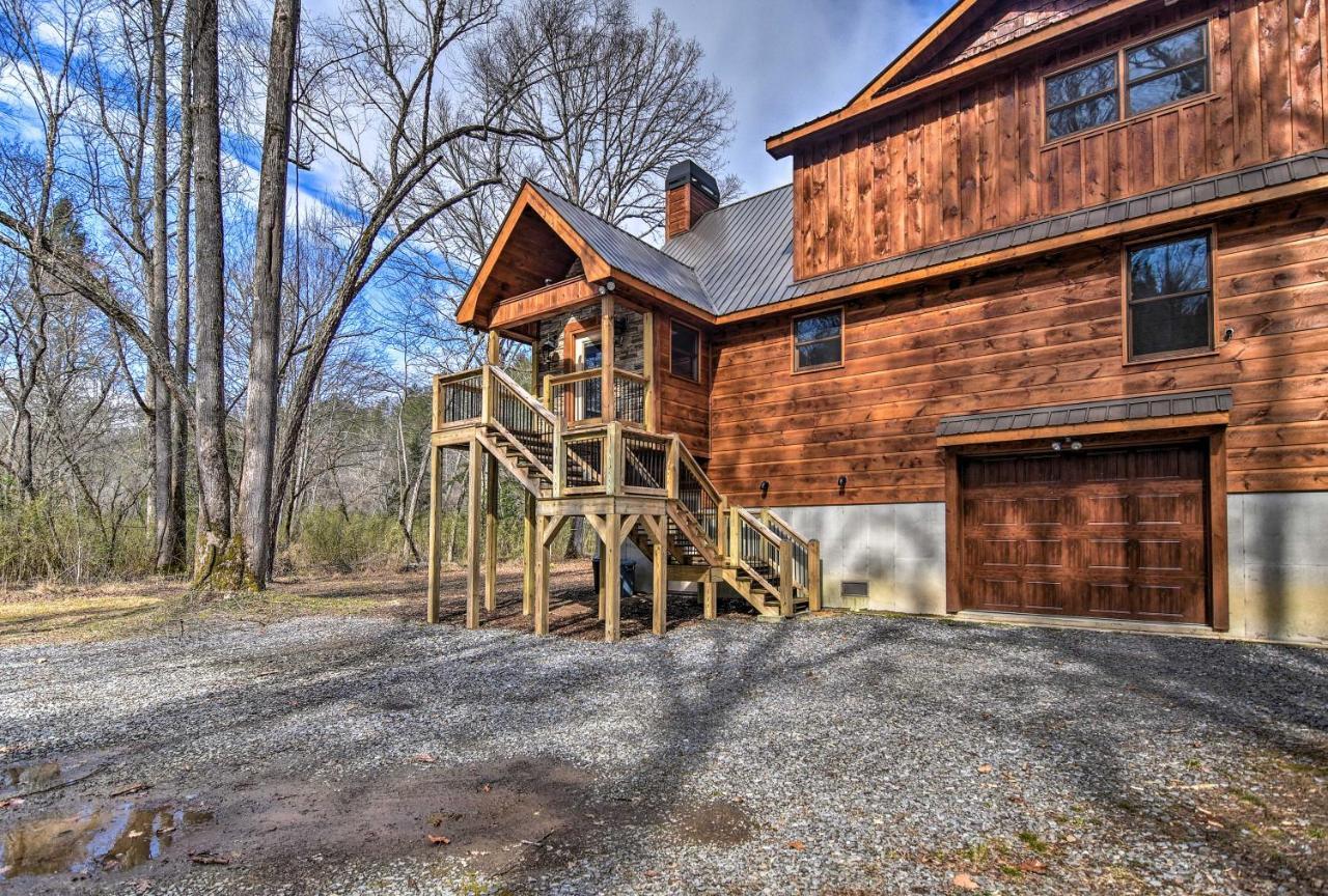 Modern Murphy Cabin With Nottely River Views! المظهر الخارجي الصورة